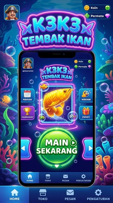 Tampilan aplikasi k3k3 yang ramah pengguna dengan fitur lengkap.